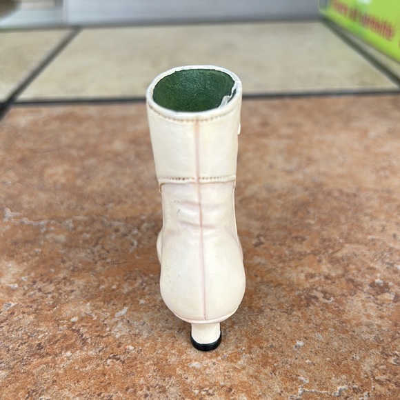 🌸3 for $18🌸 Just the Right Shoe Ingenue, Ivory High Heeled boot, Miniature - Picture 3 of 11